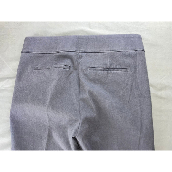 Ann Taylor Loft Petites Crop Weekend Chino Pants. Washed Gray, Women's 4P. EUC!! - Picture 5 of 5